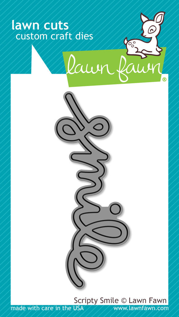 Lawn Fawn - Scripty Smile Die