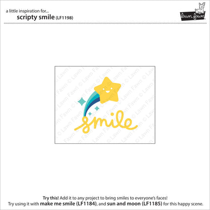 Lawn Fawn - Scripty Smile Die