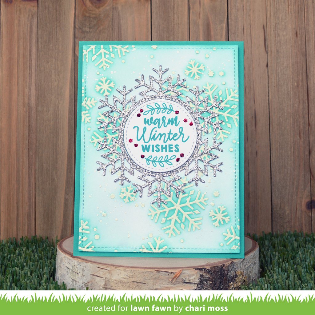 Lawn Fawn - Magic Holiday Messages - Clear Stamp Set 4x6