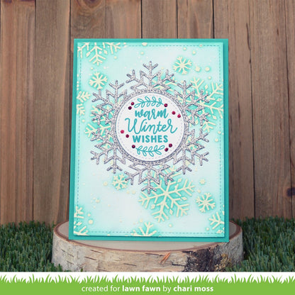 Lawn Fawn - Magic Holiday Messages - Clear Stamp Set 4x6
