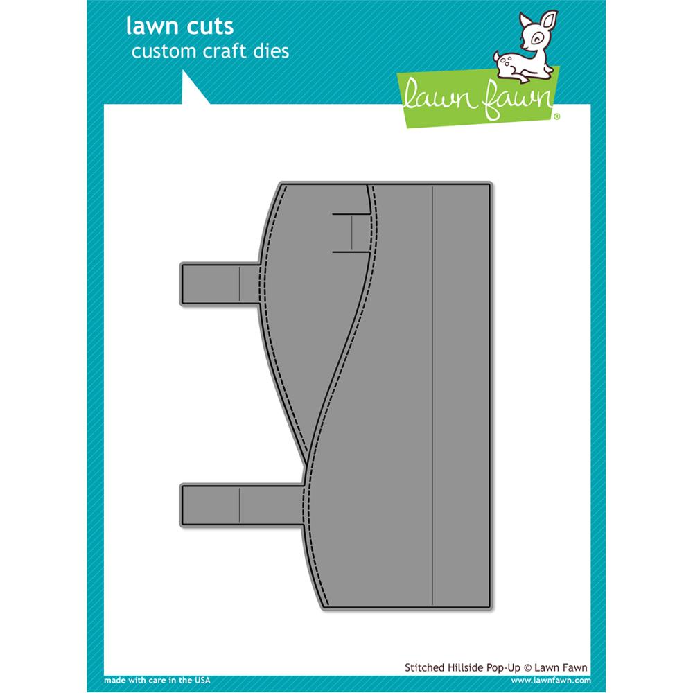Lawn Fawn - Stand Alone Stitched Hillside Pop-Ups - Cuts