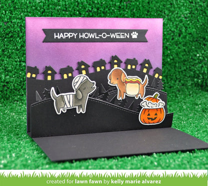 Lawn Fawn - Stand Alone Stitched Hillside Pop-Ups - Cuts