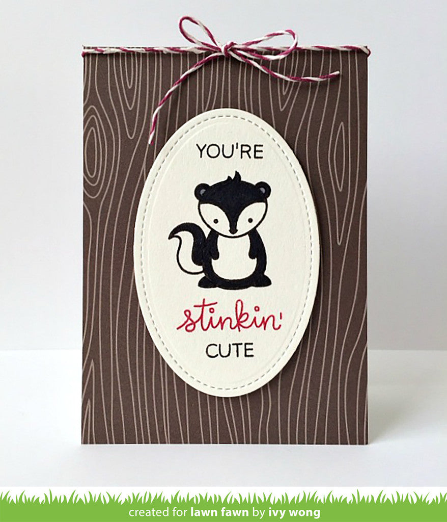 Lawn Fawn - Stinking' Cute Clear Stamp
