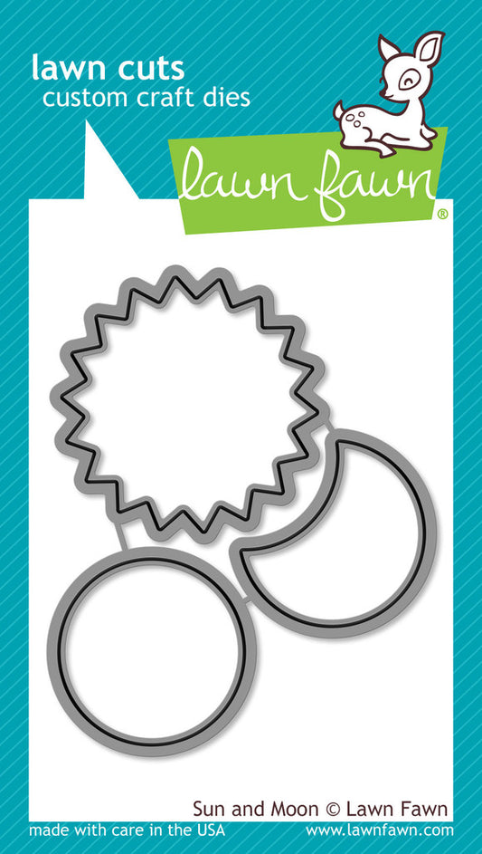 Lawn Fawn - Sun And Moon Die