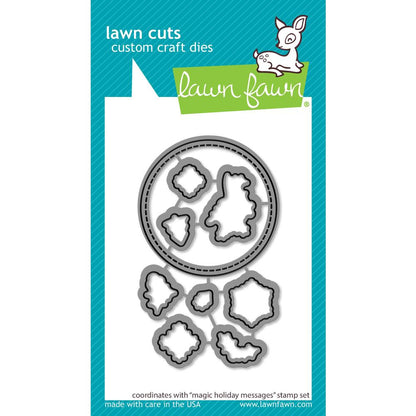 Lawn Cuts Custom Craft Die-Magic Holiday Messages