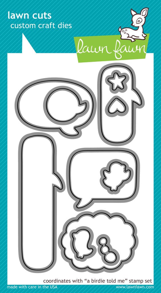 Lawn Fawn A Birdie Told Me Stanzen