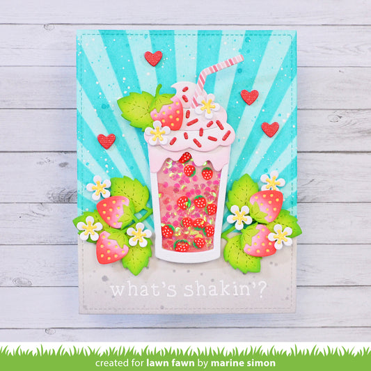 Lawn Fawn - Build-a-drink - Stand alone Stanzschablone