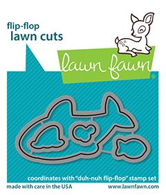 Lawn Fawn - Duh-Nuh Flip-Flop - Stanzen