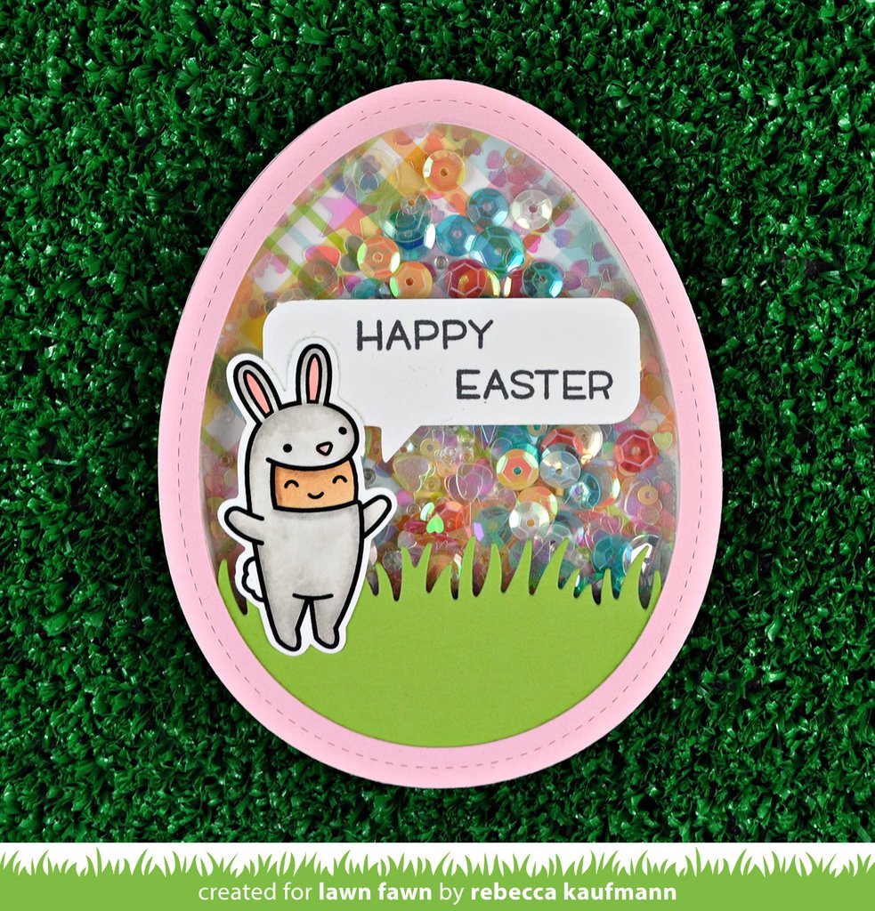 Lawn Fawn - Easter Egg Frames - Stanze