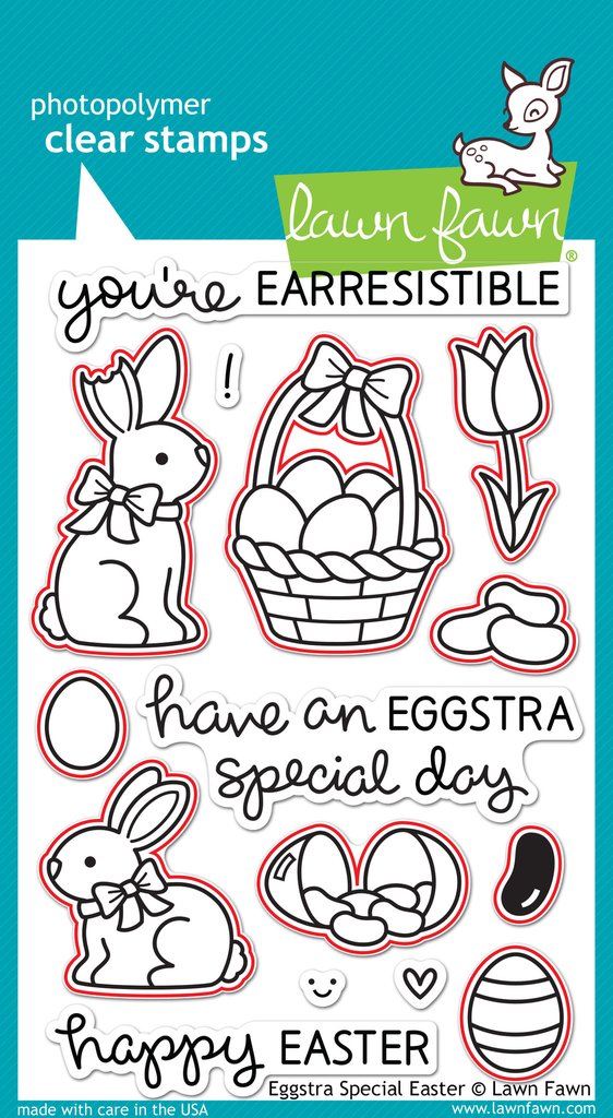Lawn Fawn - Eggstra Special Easter - Stanzen