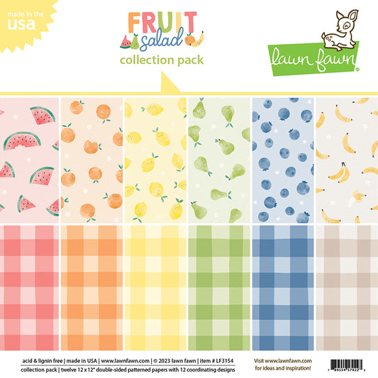 Lawn Fawn - Fruit salad - Collection Pack 12x12