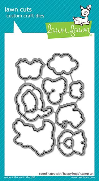 Lawn Fawn Happy Hugs Stanze