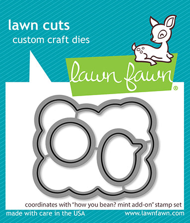 Lawn Fawn - How You Bean? Mint Add-On - Stanze