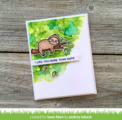 Lawn Fawn - I Like Naps - Clear Stamps 2x3