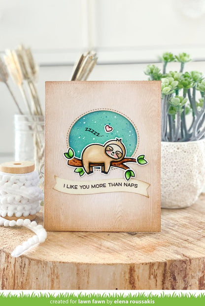 Lawn Fawn - I Like Naps - Clear Stamps 2x3