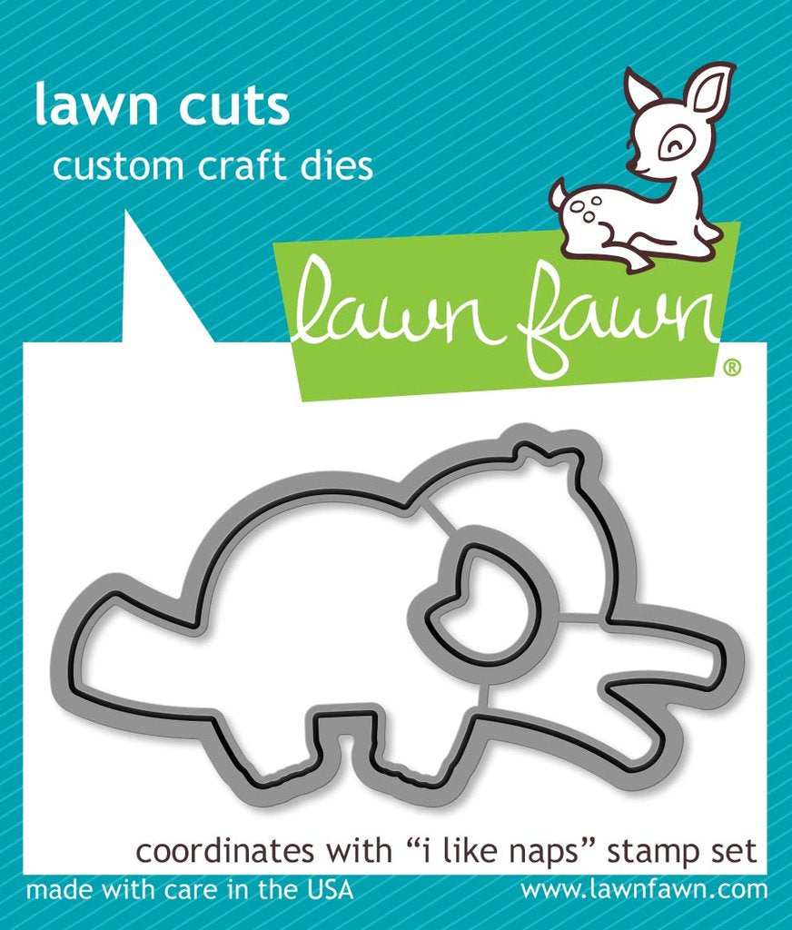 Lawn Fawn - I Like Naps - Stanzen