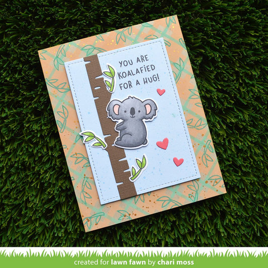 Lawn Fawn - I Love You(calyptus) Flip-Flop - Stempel Set 2x3