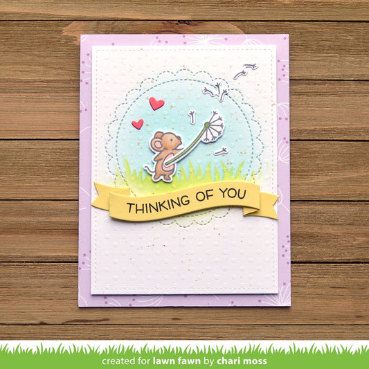 Lawn Fawn - Just Stitching Scalloped Circles - Stand Alone Stanzen