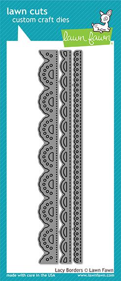 Lawn Fawn - Lacy Borders - Stanze