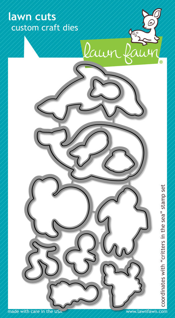 Lawn Fawn - Lawn Cuts - Critters In The Sea