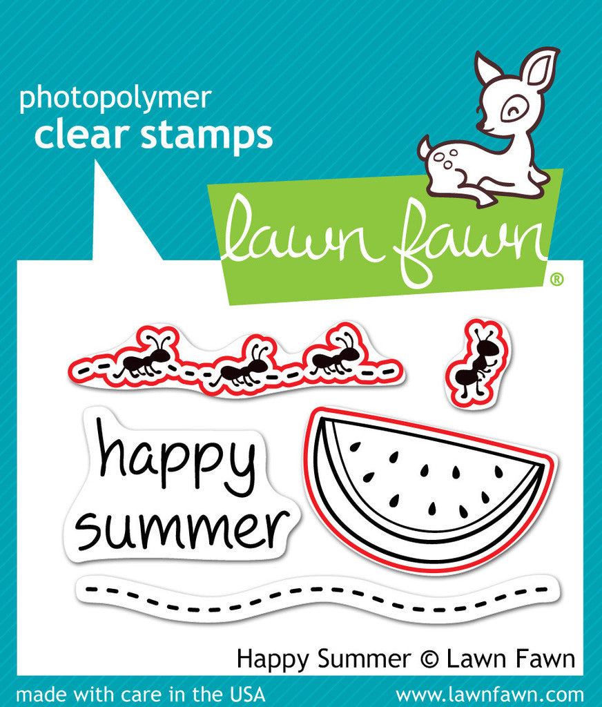 Lawn Fawn - Lawn Cuts - Happy Summer