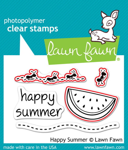 Lawn Fawn - Lawn Cuts - Happy Summer
