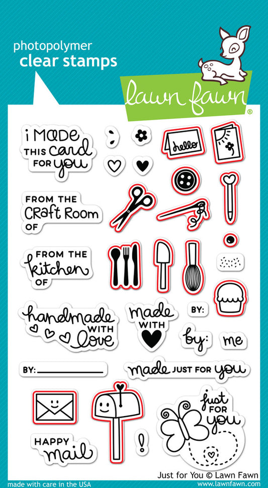 Lawn Fawn - Lawn Cuts - Just For You