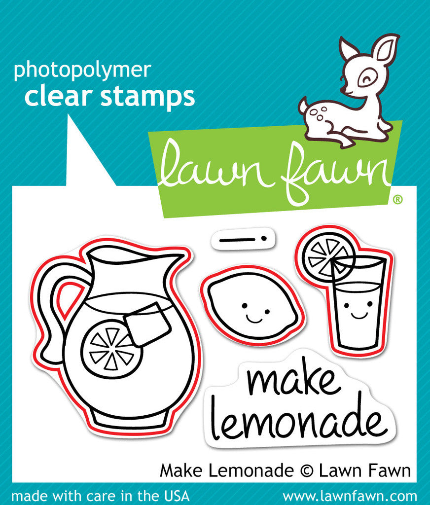 Lawn Fawn - Lawn Cuts - Make Lemonade