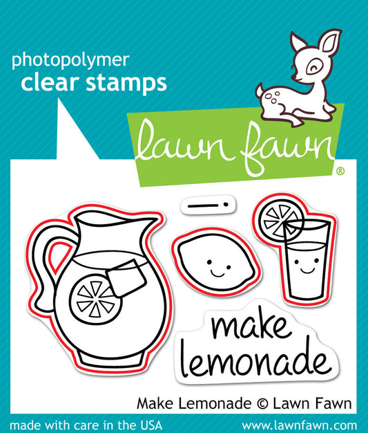 Lawn Fawn - Lawn Cuts - Make Lemonade