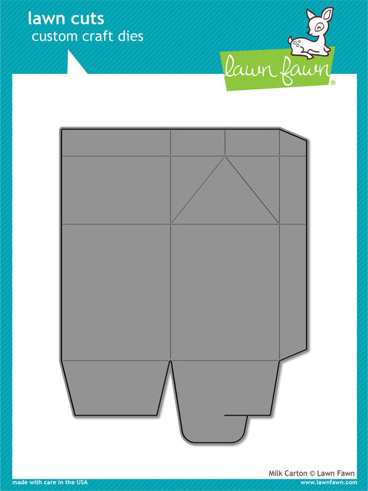 Lawn Fawn - Lawn Cuts - Milk Carton