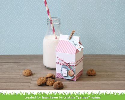Lawn Fawn - Lawn Cuts - Milk Carton