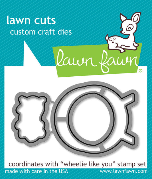 Lawn Fawn - Lawn Cuts - Wheelie Like You