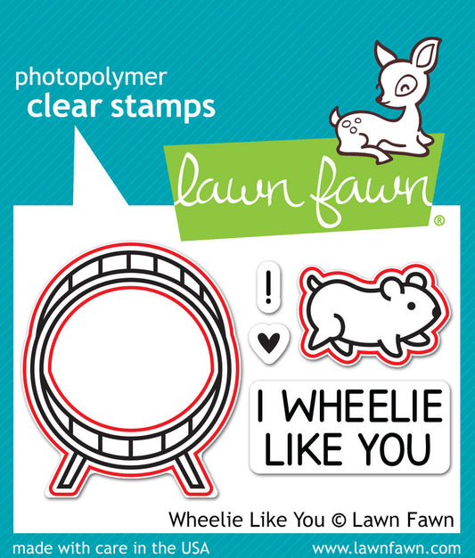 Lawn Fawn - Lawn Cuts - Wheelie Like You