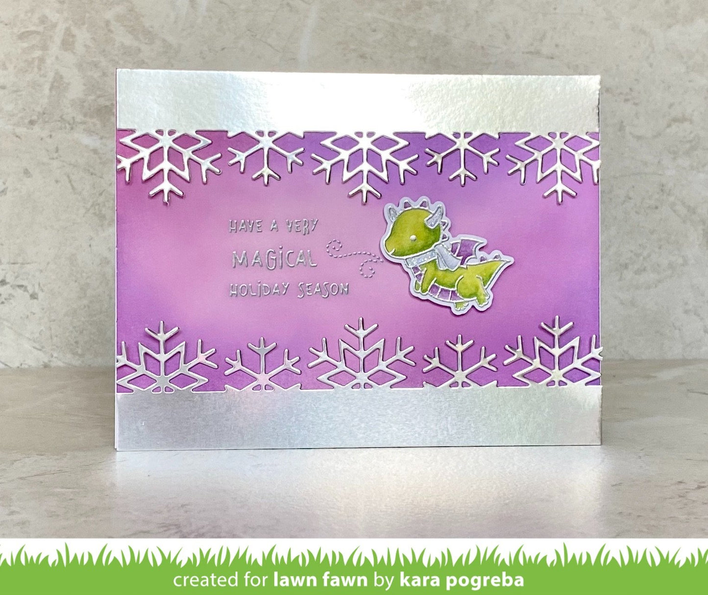 Lawn Fawn - Lawn Fawndamentals - Metallic Cardstock Silver