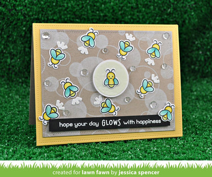 Lawn Fawn - Little Fireflies - Clear Stamps 2x3