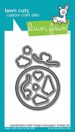 Lawn Fawn - Magic Messages - Stanze