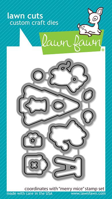 Lawn Fawn - Merry Mice - Stanze