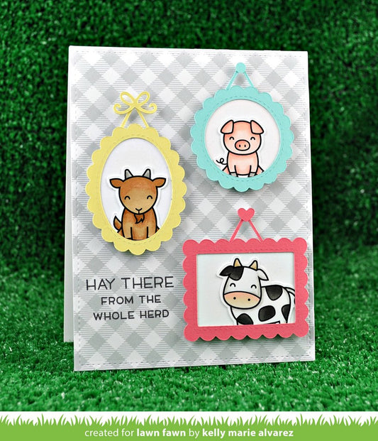 Lawn Fawn - Mini Picture Frames - Stanze