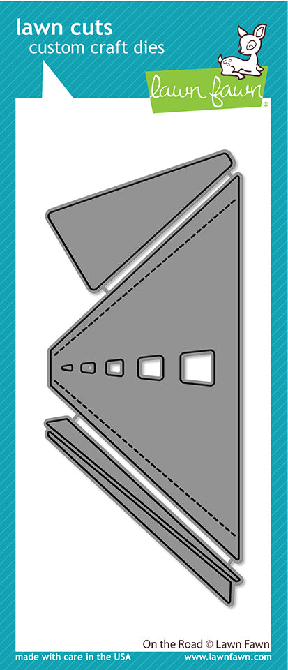 Lawn Fawn - On the road - Stand alone Stanzschablone