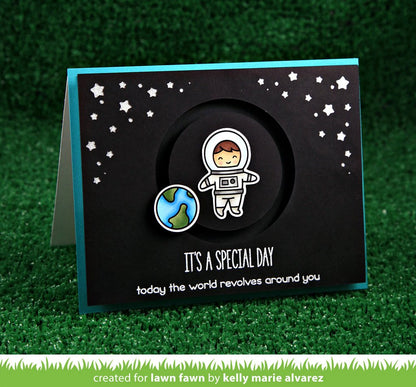 Lawn Fawn - Out Of This World - Clear Stamp 4x6