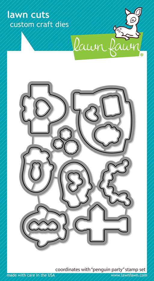 Lawn Fawn - Penguin Party - Stanze