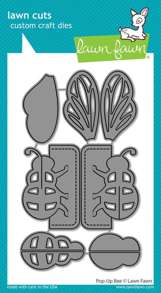 Lawn Fawn - Pop-up Bee - Stand alone Stanzschablone bastel-traum.ch