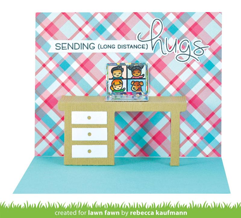 Lawn Fawn - Pop-Up Desk - Stand Alone Stanze