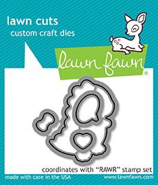 Lawn Fawn - RAWR - Stanze