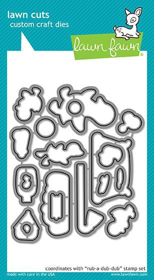 Lawn Fawn - Rub-A-Dub-Dub - Stanzen