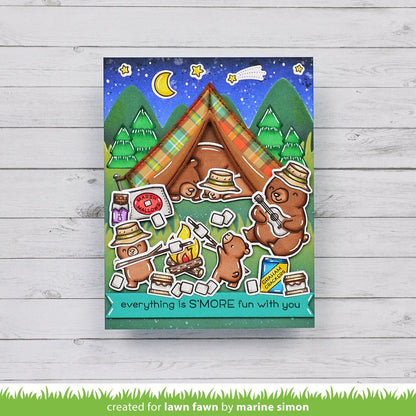 Lawn Fawn - S'more The Merrier - Clear Stamps 4x6