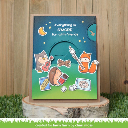 Lawn Fawn - S'more The Merrier - Clear Stamps 4x6
