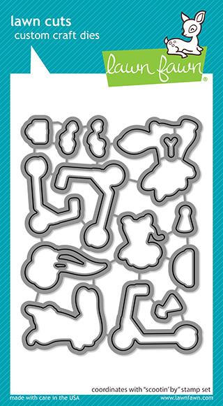 Lawn Fawn Scootin' by Stanze