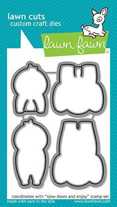 Lawn Fawn - Slow Down And Enjoy - Stanzen