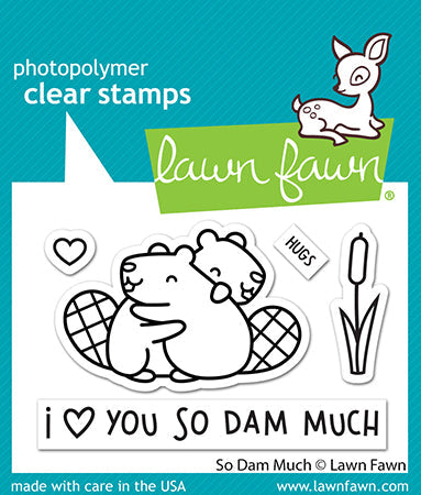 Lawn Fawn - So dam much - Clear Stamps 2x3